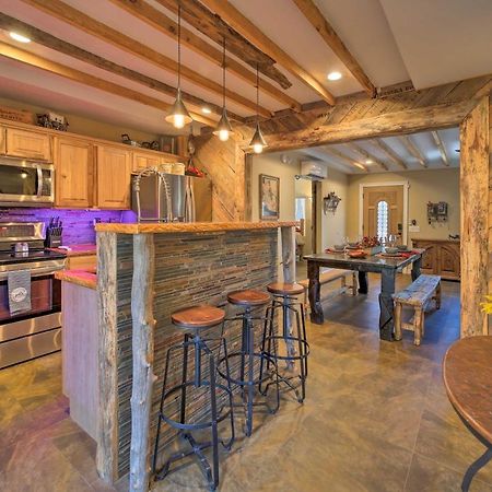 Cozy Cabin Retreat With Patio And Fenced Yard Payson Extérieur photo