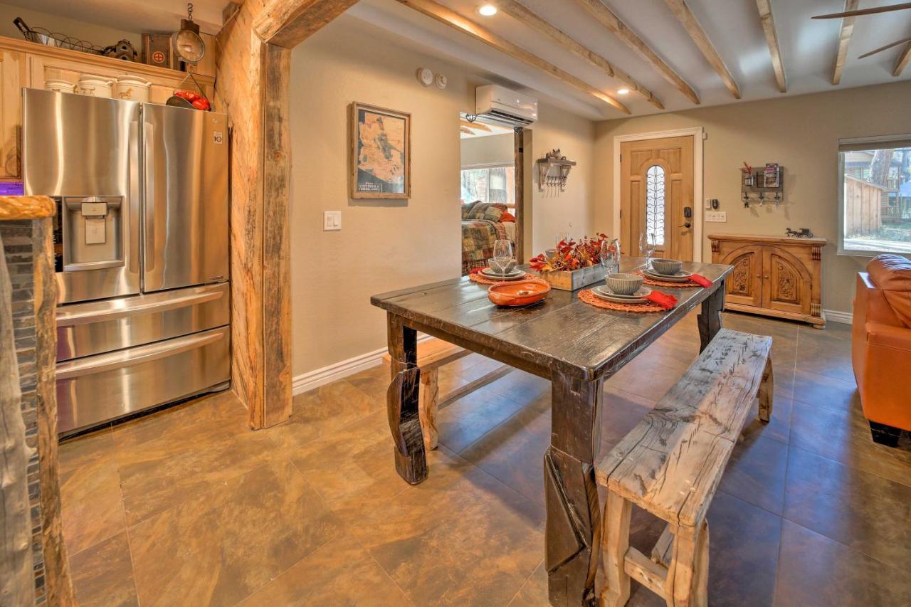 Cozy Cabin Retreat With Patio And Fenced Yard Payson Extérieur photo