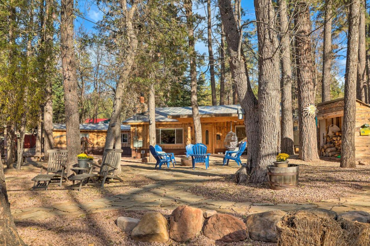 Cozy Cabin Retreat With Patio And Fenced Yard Payson Extérieur photo