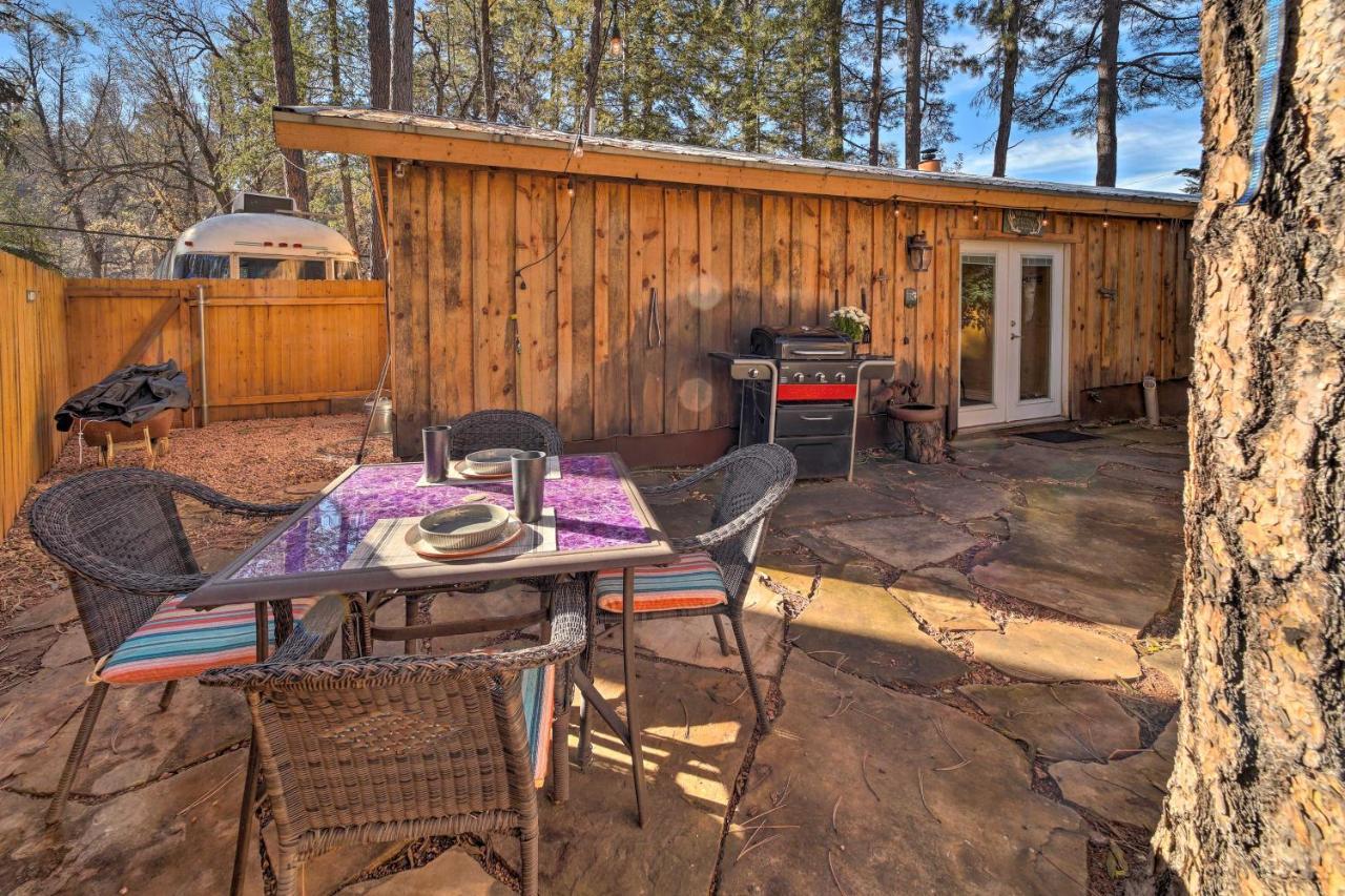 Cozy Cabin Retreat With Patio And Fenced Yard Payson Extérieur photo