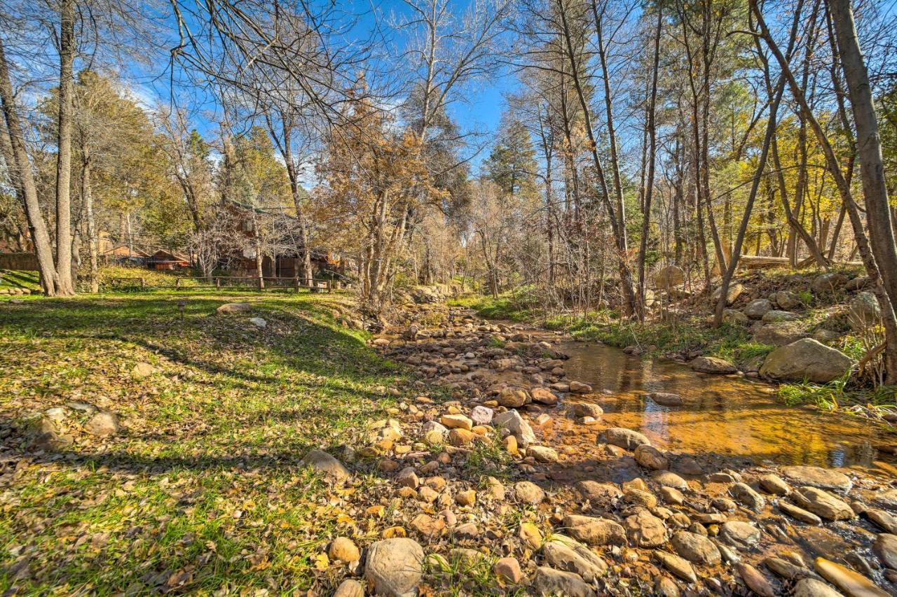 Cozy Cabin Retreat With Patio And Fenced Yard Payson Extérieur photo